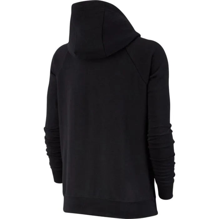 Nike Sportswear Essential Hoodie FZ Fleece W - black/white