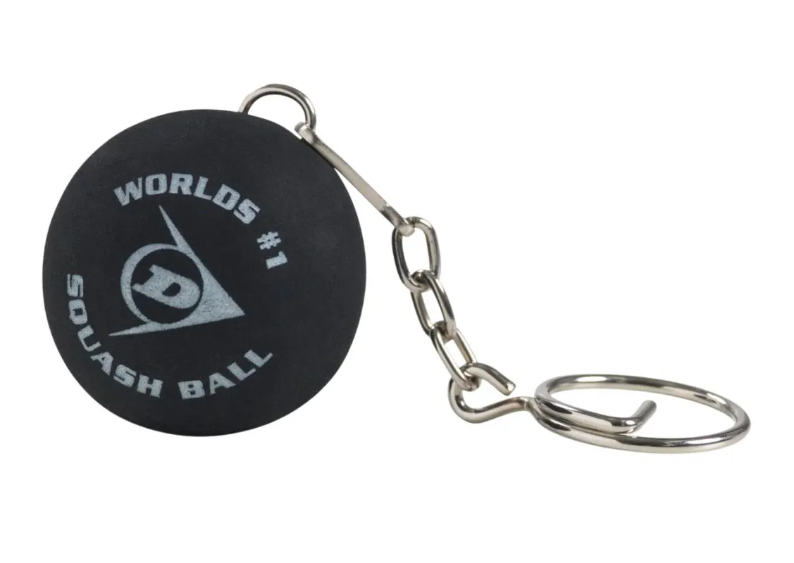 Dunlop Squash Keyring Ball Dunlop Squash Keyring Ball