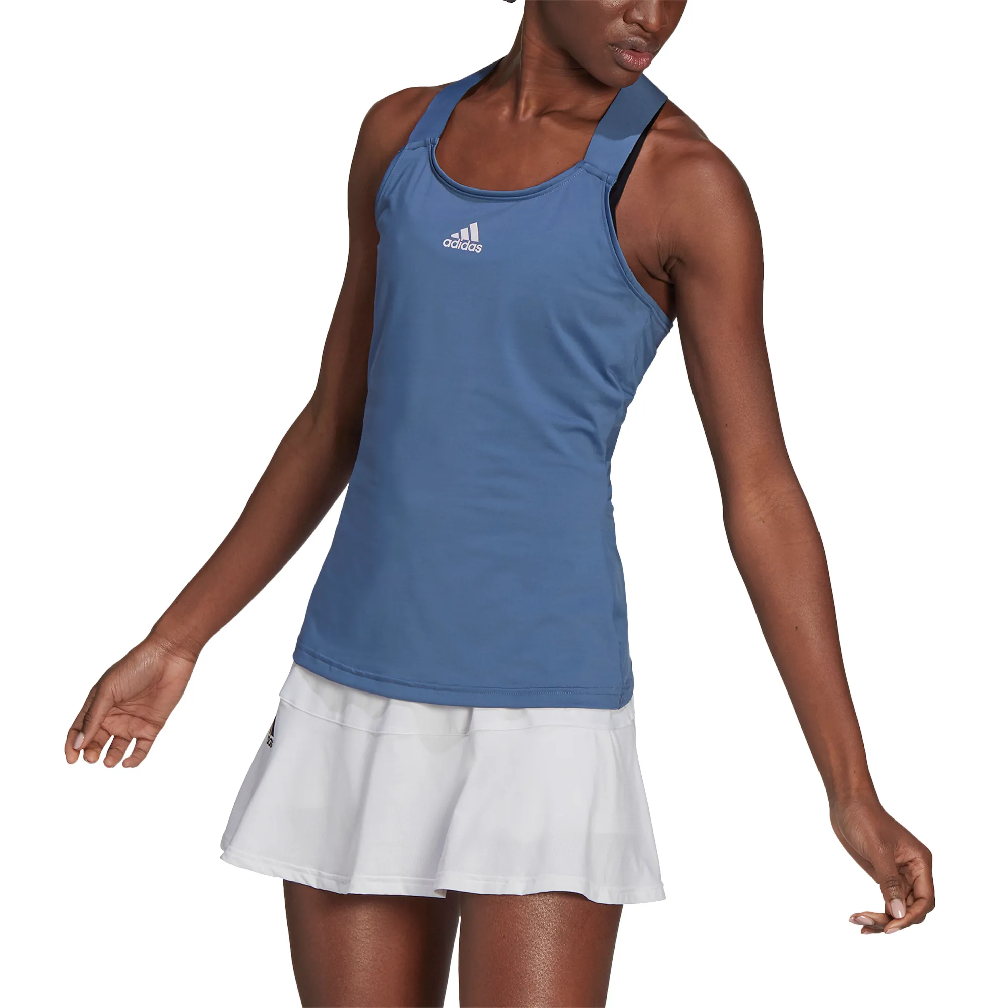 adidas-y-tank-top-w-crew-blue-white-5 Adidas Y-Tank Top W - crew blue/white