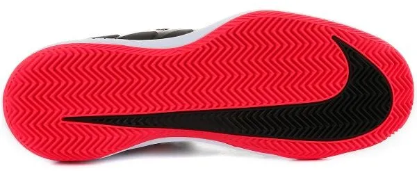 Nike Air Zoom Vapor X Clay - black/solar red/white
