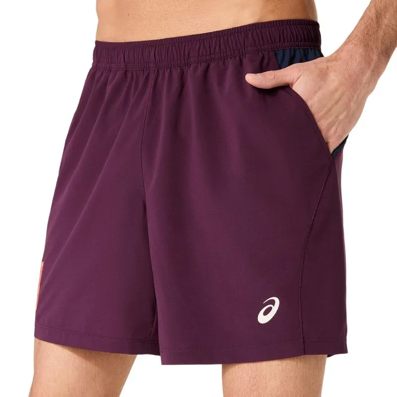 Asics Padel Court 7in Short - dark aubergine