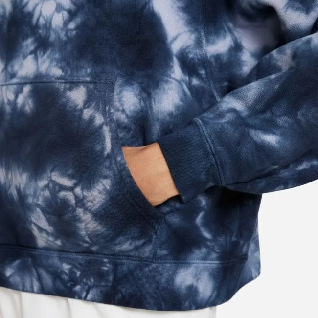 Nike Court Heritage Hoodie Dye W - indigo haze/obsidian
