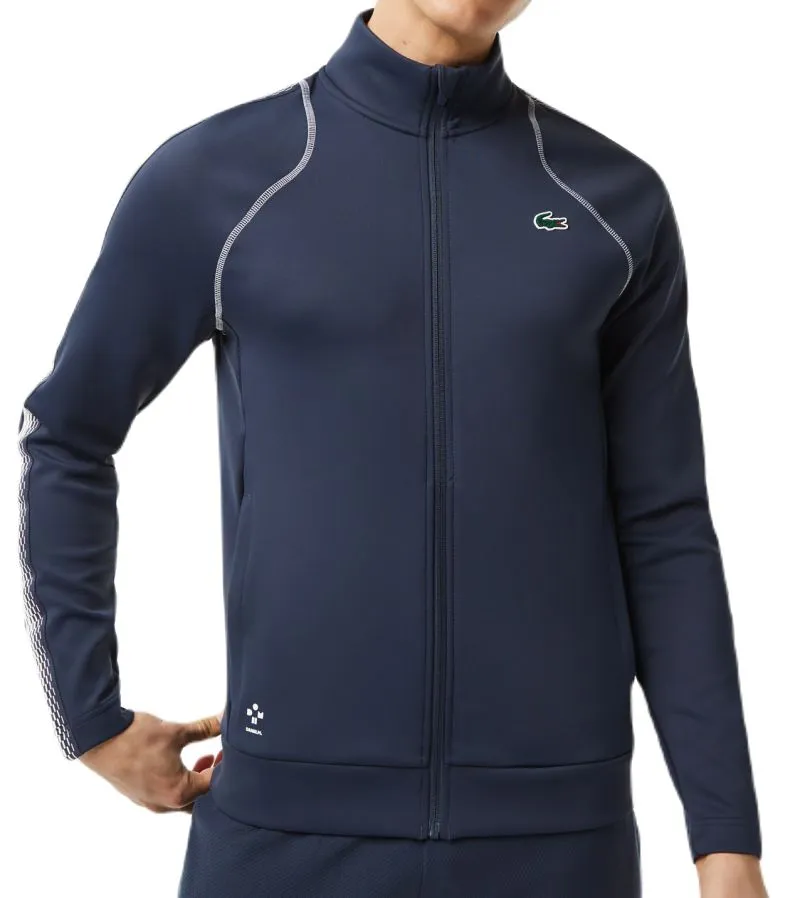 Lacoste Tennis x Daniil Medvedev Zipped Sweatshirt - blue/white