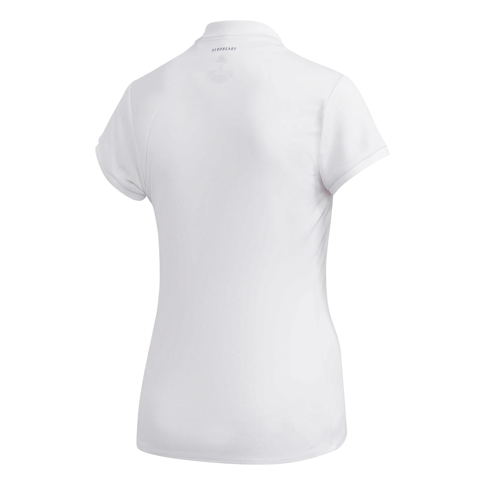 adidas-w-club-3-stripes-polo-white-matte-silver-2 Adidas W Club 3 Stripes Polo - white/matte silver