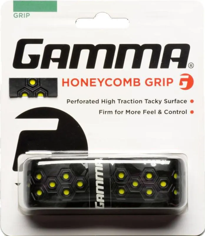 Gamma Honeycomb Grip 1P - black/yellow