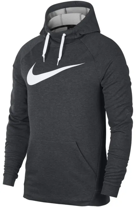 Nike Dry Swoosh Hoodie - charcoal heather