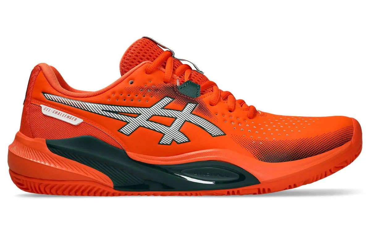 Asics Gel-Challenger 15 Padel - energy orange/jewel green Asics Gel-Challenger 15 Padel - energy orange/jewel green