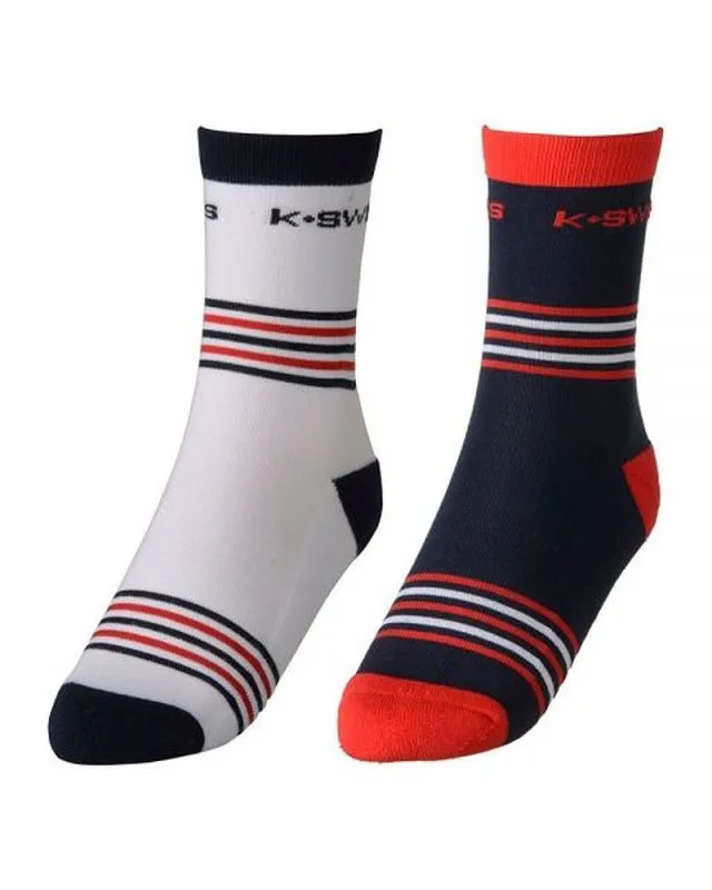 K-Swiss Men Heritage Socks 2P