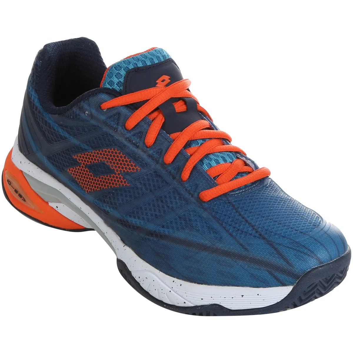 Lotto Mirage 300 Clay - mosaic blue/red orange