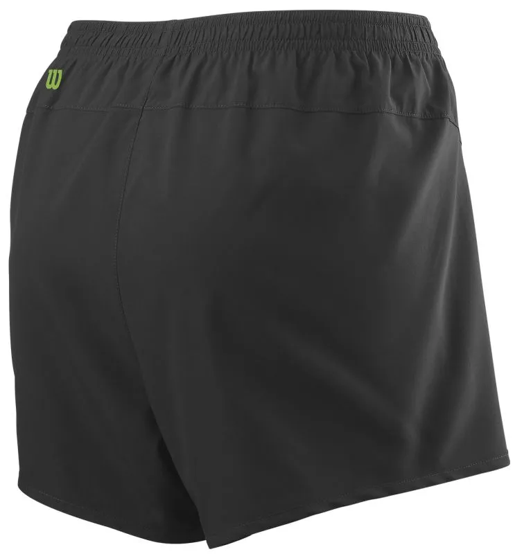 Wilson Uwii Woven 3.5" Short - black/blade green