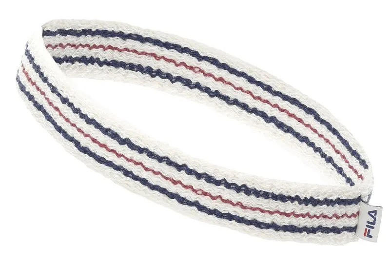 Fila Rune Headband - gardenia/chinese red/peacoat blue