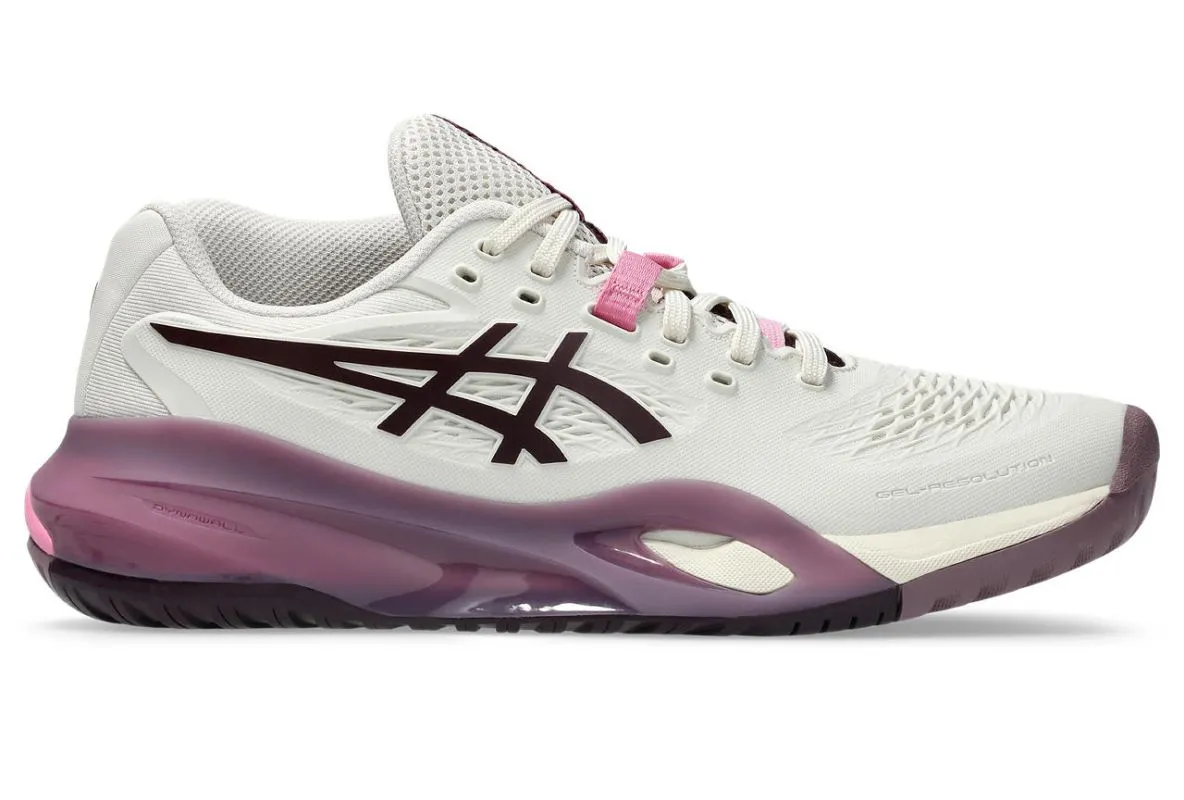 Asics Gel-Resolution X - sofr oat/dark aubergine
