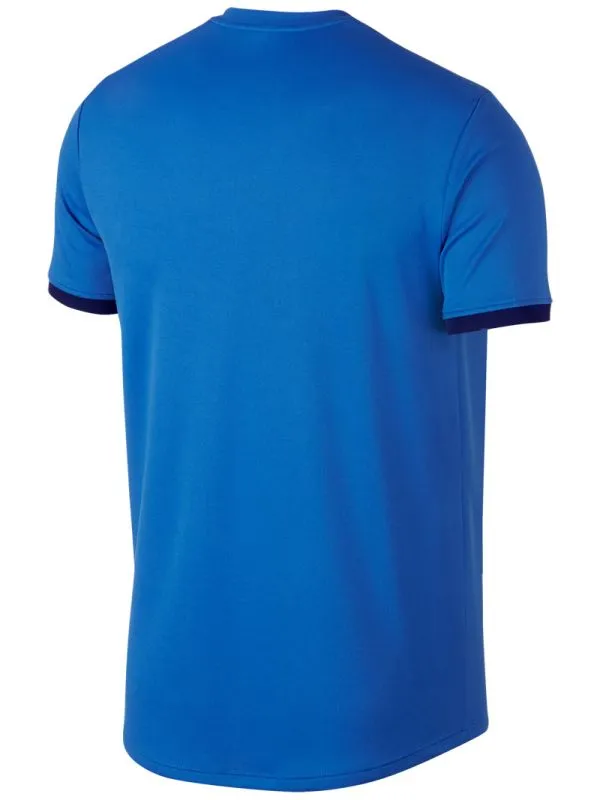 Nike Court Top SS - signal blue/blue void