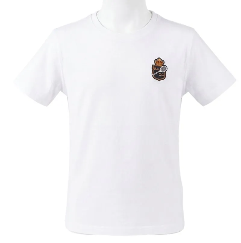 Monte-Carlo Kids Country Club MCCC Print On Back - white Monte-Carlo Kids Country Club MCCC Print On Back - white