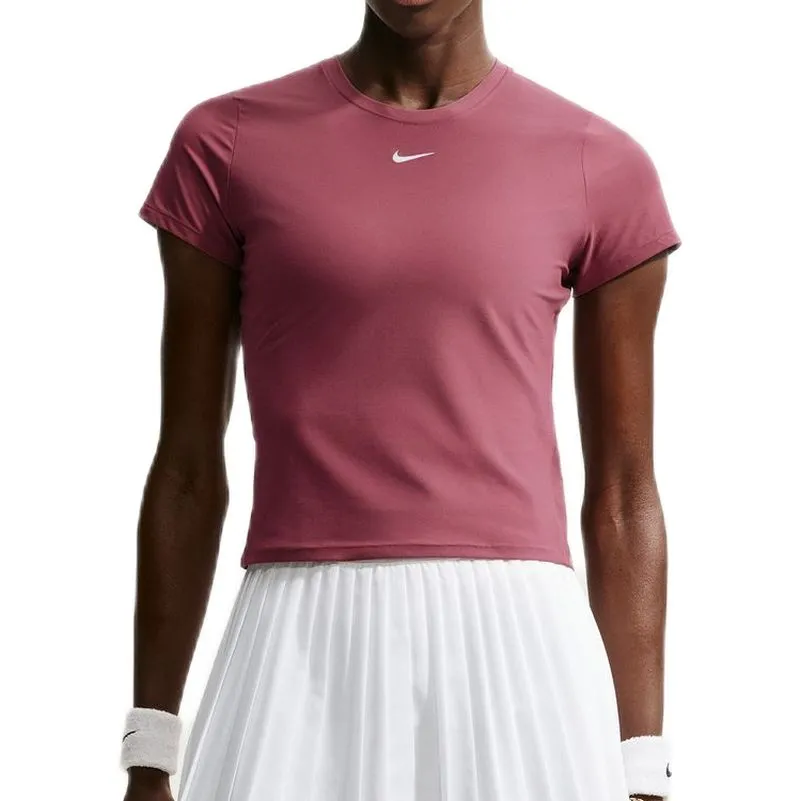 Nike Victory Dri-Fit Short Sleeve Tennis - pink smoke/white