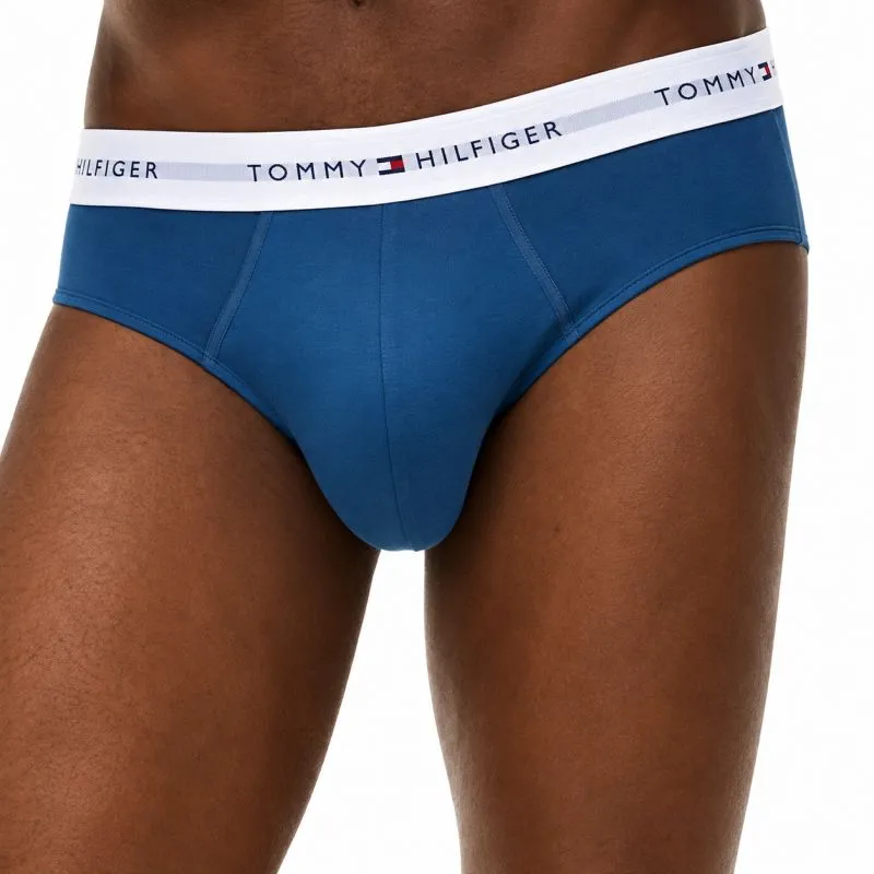 Tommy Hilfiger Stretch Cotton Brief 3P - carbon navy