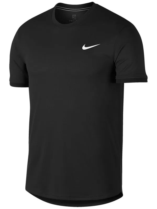 Nike Court Top SS - black Nike Court Top SS - black