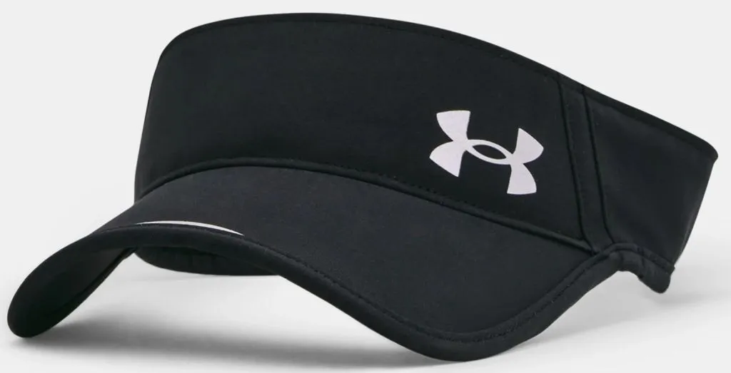 Under Armour Men's Iso-Chill Launch Run Visor - black/reflective