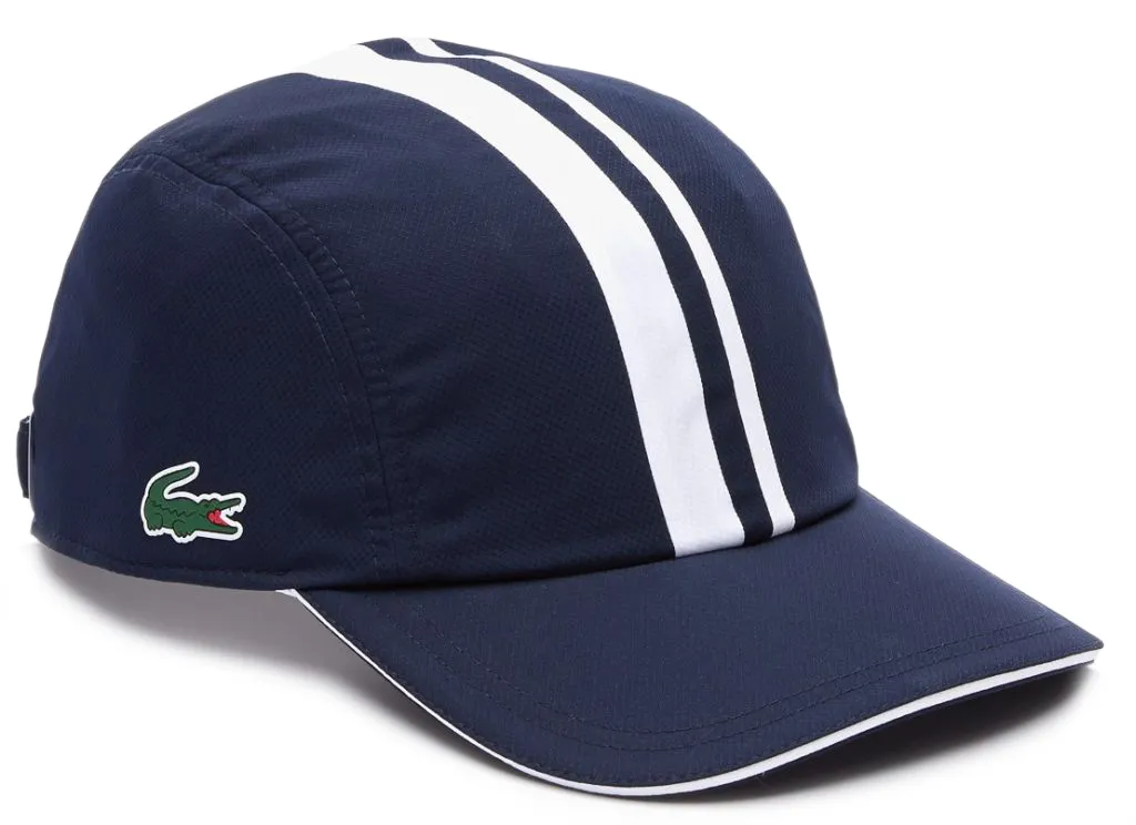 Lacoste Men’s Lacoste SPORT Light Ergonomic Cap - navy blu/white