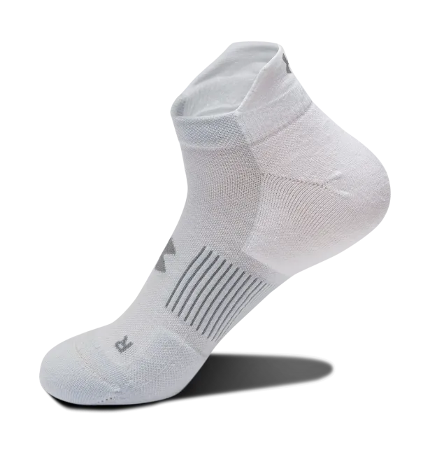 Under Armour ArmourDry Run No Show 1P - white/gray