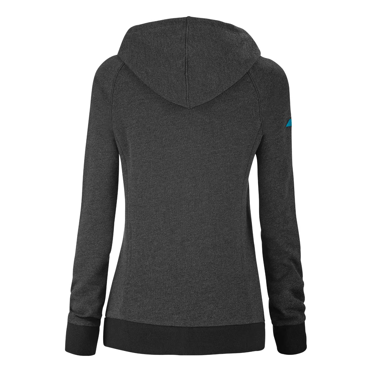 Babolat Exercise Hood Jacket Girl - black heather