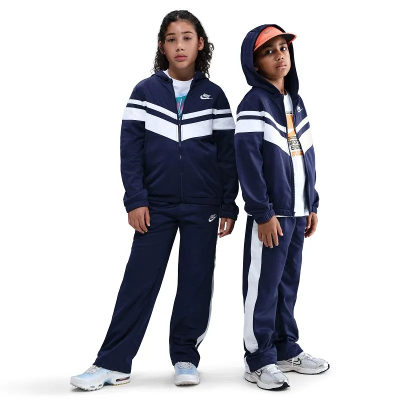Nike Kids Sportswear Dri-Fit Hooded - midnight navy/white/white