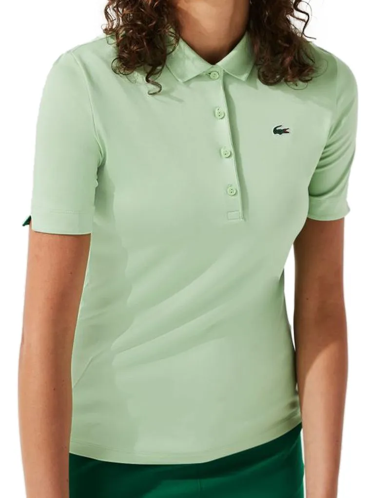 Lacoste Women’s SPORT Ultra Dry Performance Polo - green