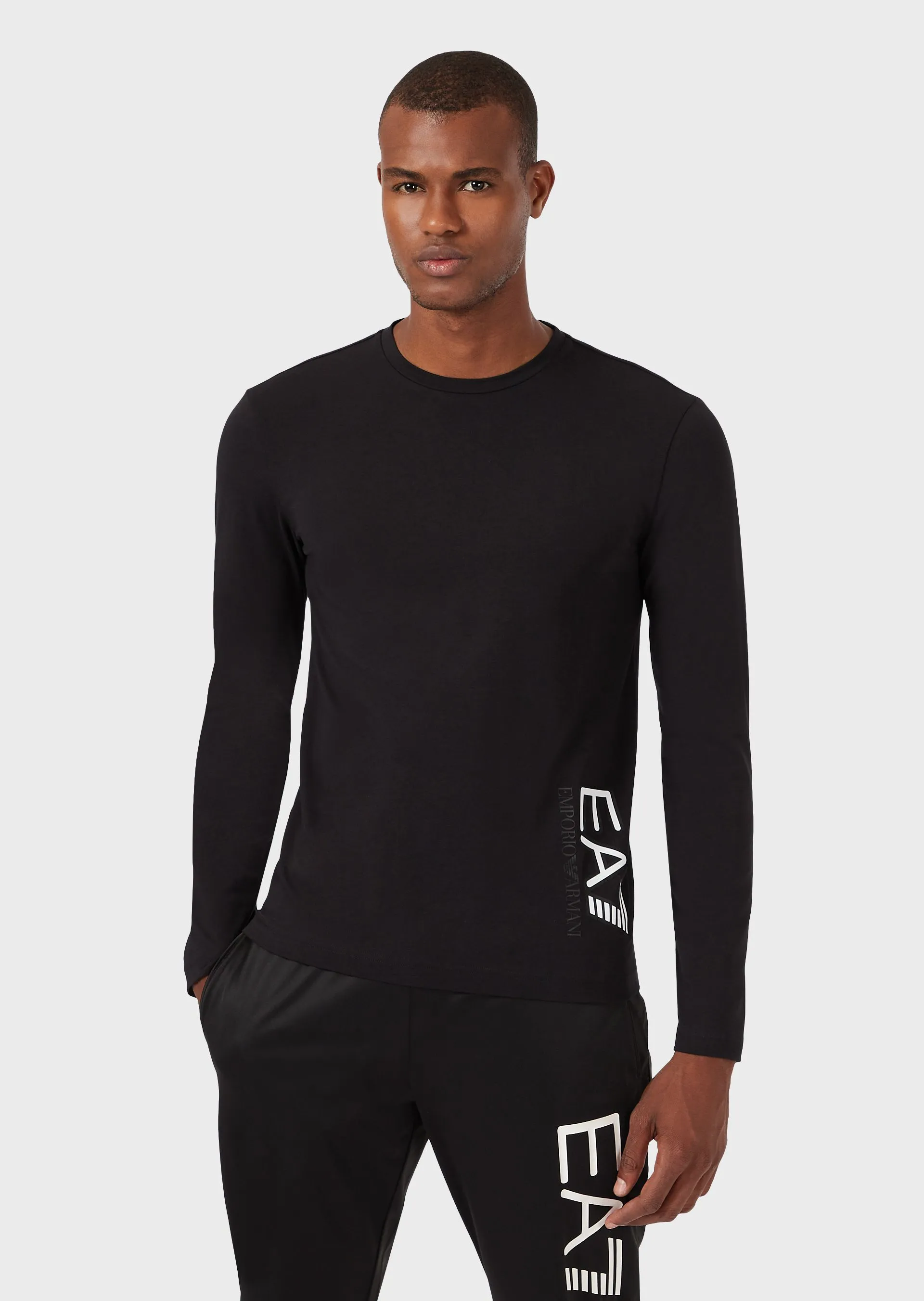 EA7 Man Jersey T-Shirt - black