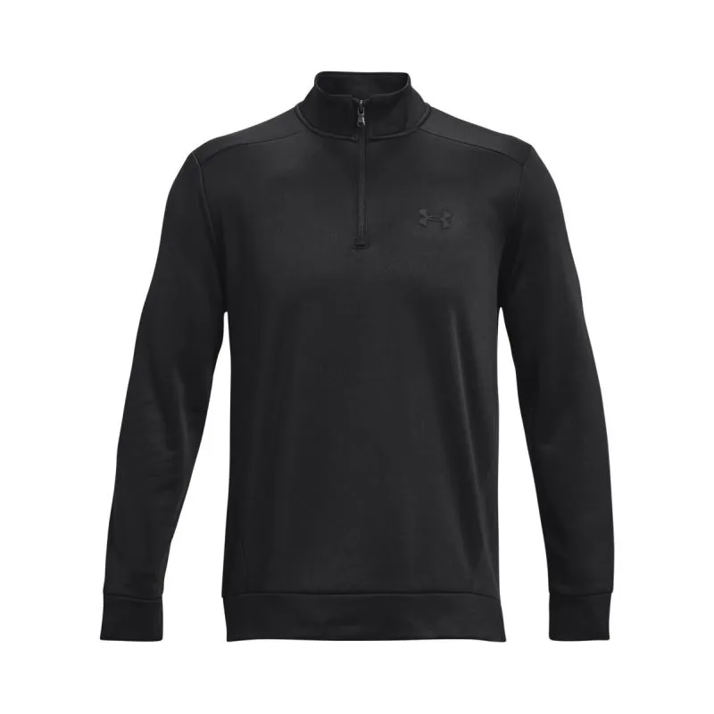 Men's Jumper Under Armour Men's Armour Fleece 1/4 Zip - black - Black