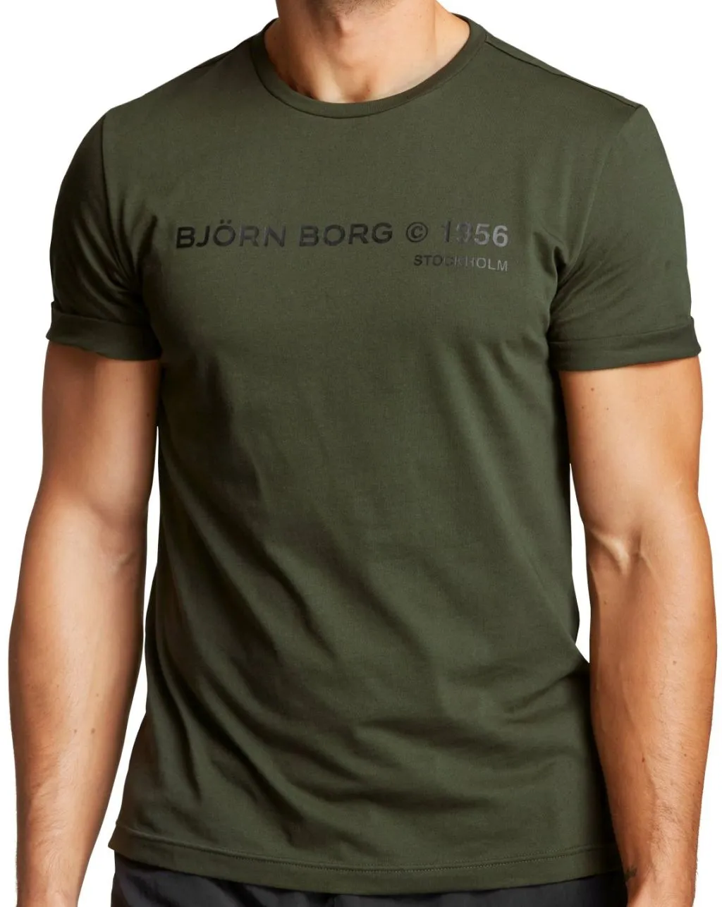 Björn Borg Stockholm Training T-Shirt M - rosin
