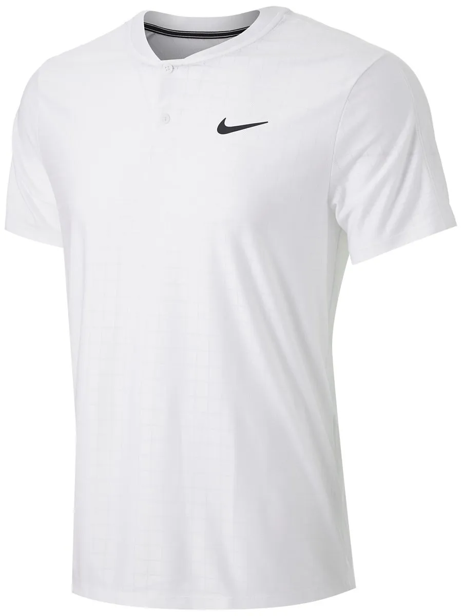 Nike Court Dri-Fit Advantage Polo - white/black