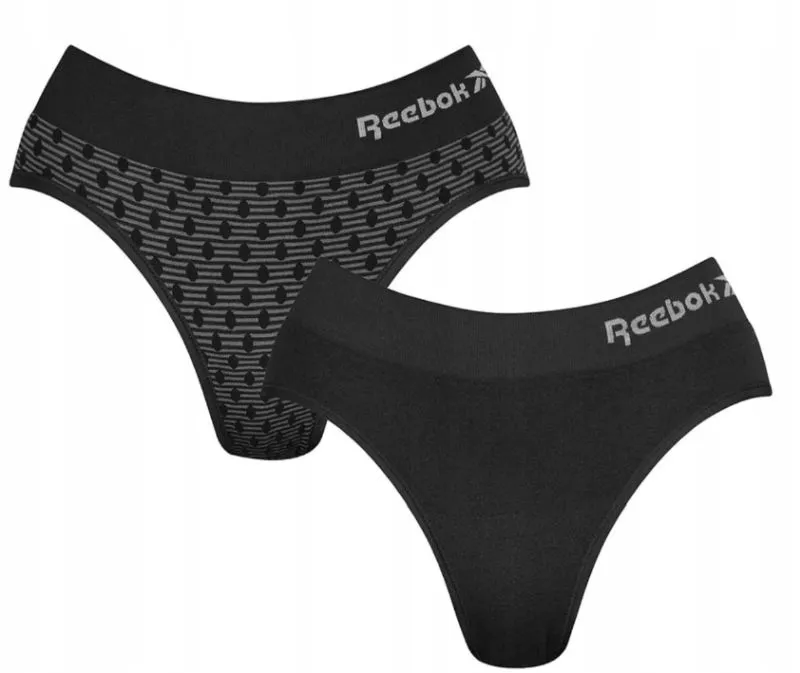 Reebok Seamless Brief ALLIS Womens 2P - black/essential grey spot