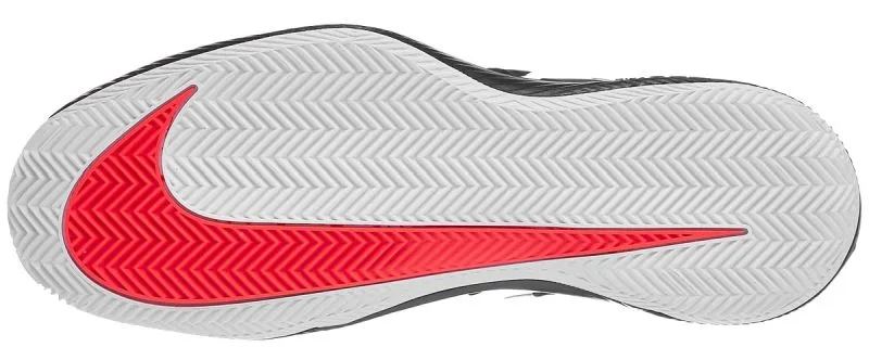 Nike Air Zoom Vapor X Clay - black/white/bright crimson
