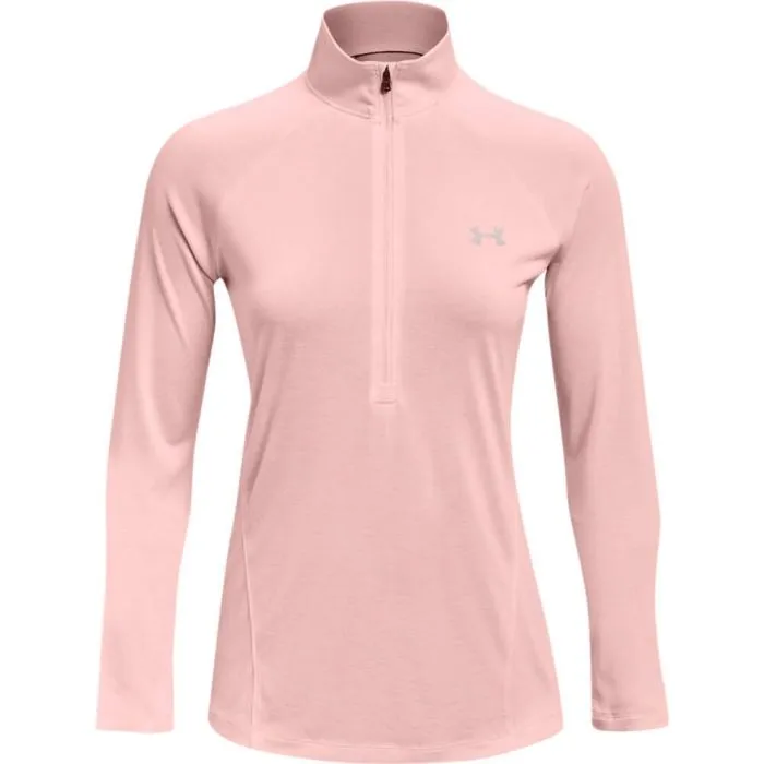 under-armour-tech-1-2-zip-twist-pink-1 Under Armour Tech 1/2 Zip-Twist - pink