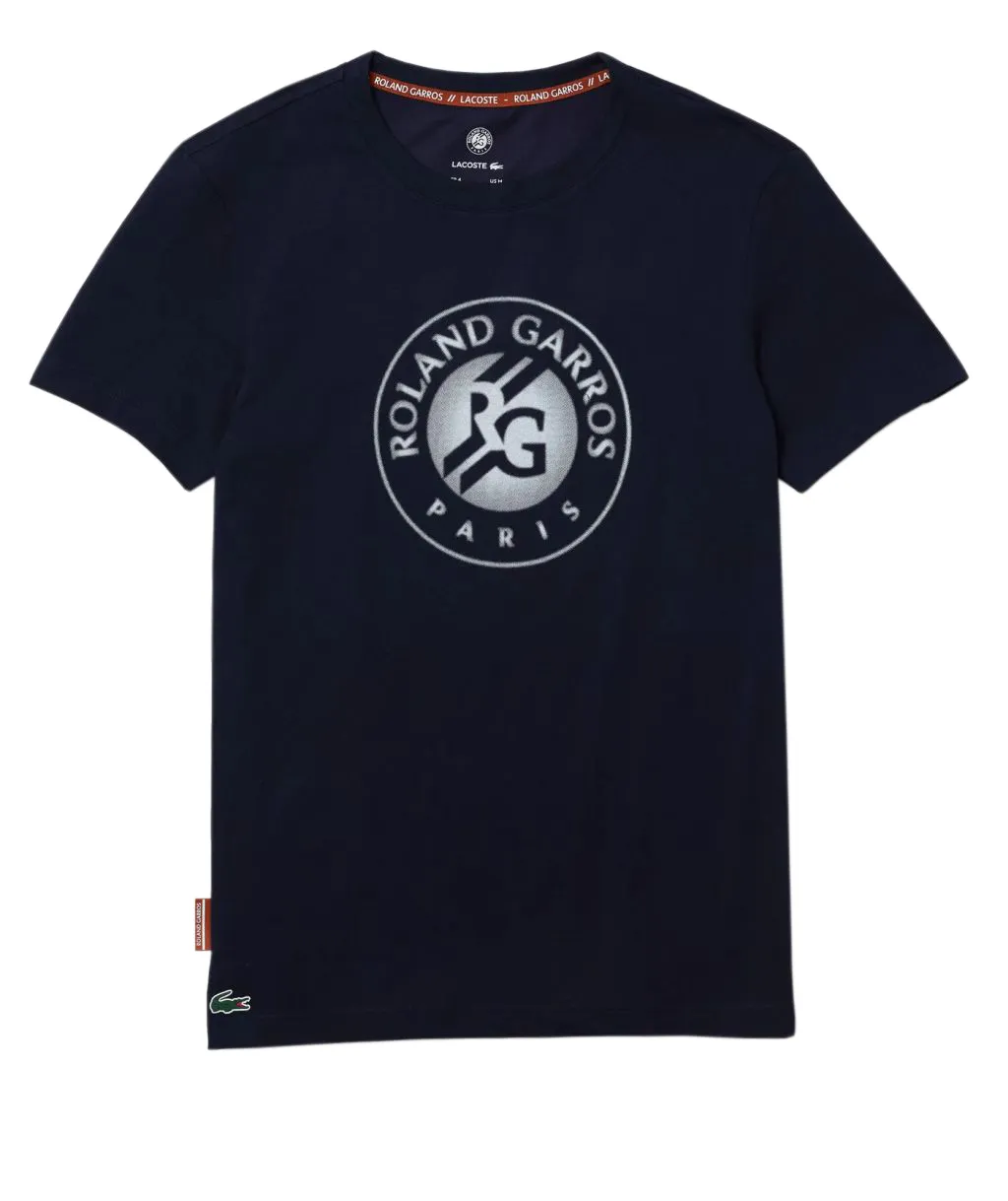 Lacoste Roland Garros T-Shirt M - blue marine/white