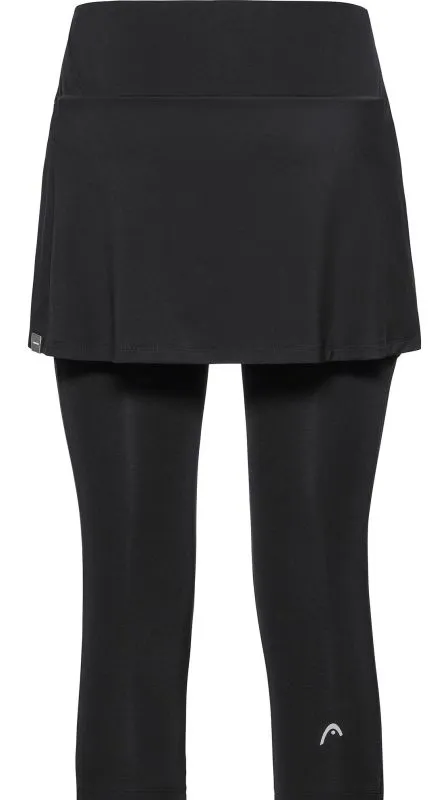Head Club 3/4 Tights Skort - black
