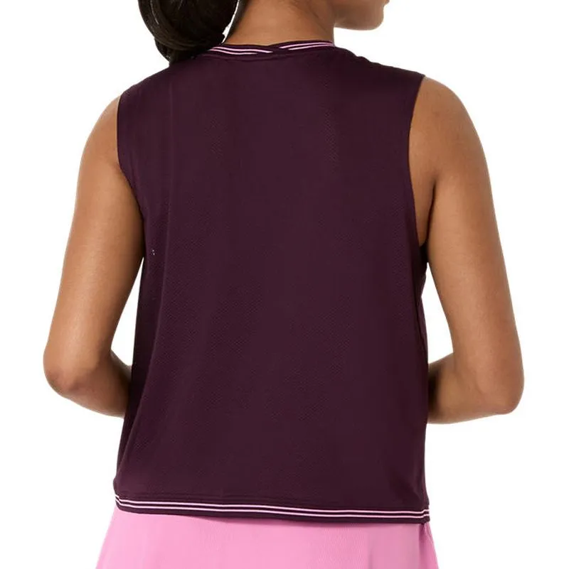 Asics Game Sleeveless - dark aubergine