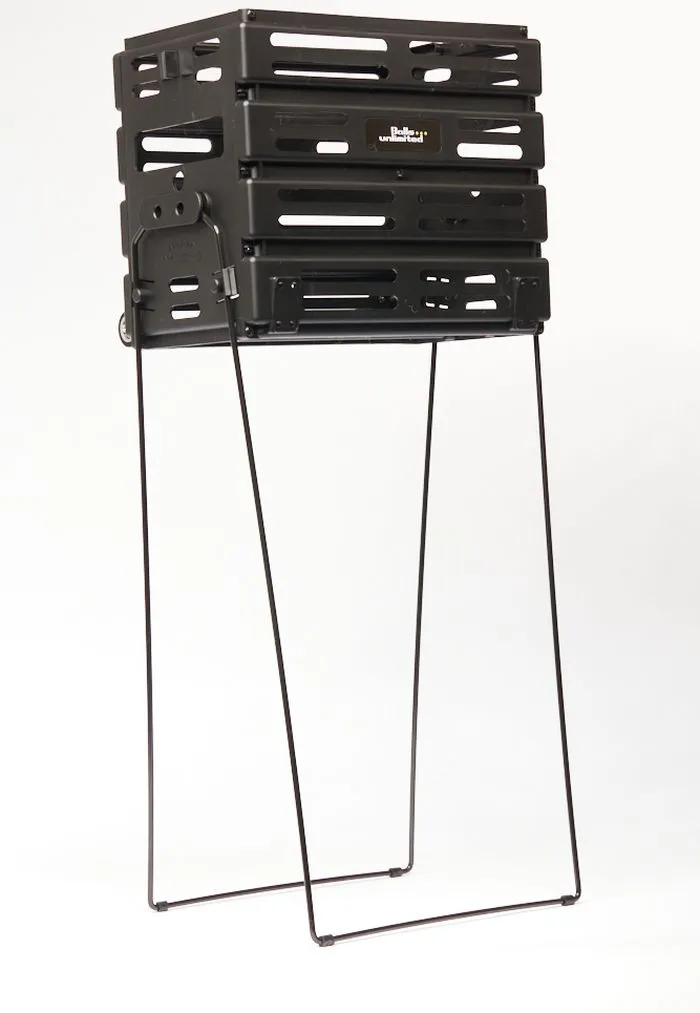Balls Unlimited Ballbasket With Wheels 72B
