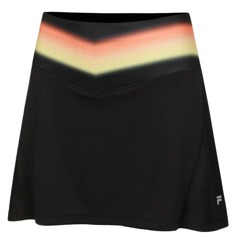 Fila Australian Open Freya Skort - black/sunset Fila Australian Open Freya Skort - black/sunset