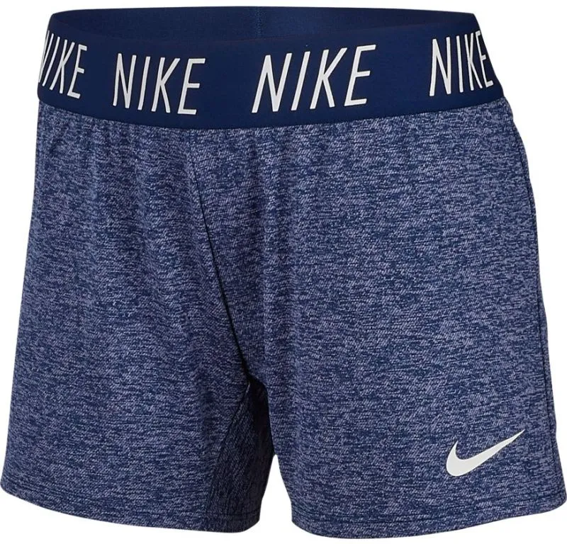 Nike Dry Trophy Short - blue void/heather/puple agate/white