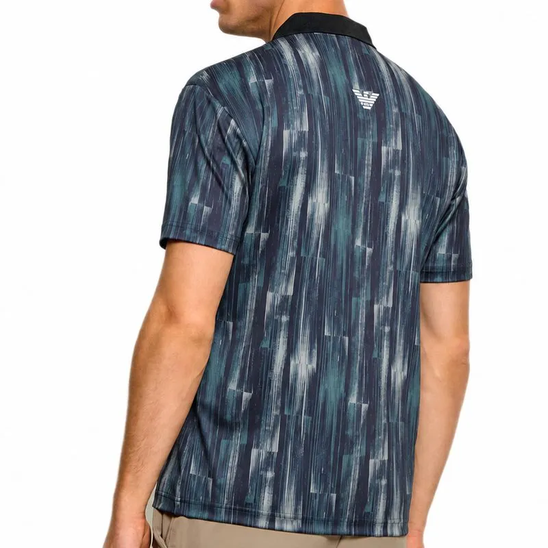 EA7 Man Jersey - blue bamboo