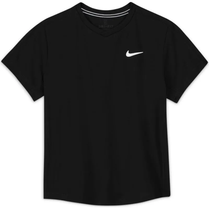 nike-court-dri-fit-victory-ss-top-b-black-black-white-1 Nike Court Dri-Fit Victory SS Top B - black/black/white