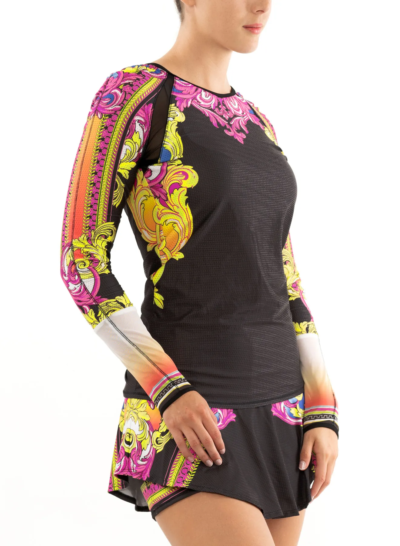 Lucky in Love Rockin Rococo Long Sleeve Women - multicolor