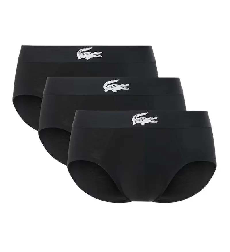 Lacoste Cotton Stretch 3P - black/white/black Lacoste Cotton Stretch 3P - black/white/black