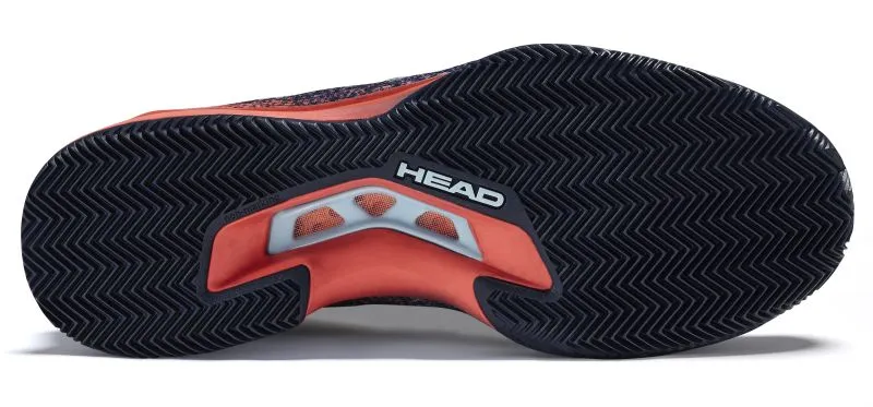Head Sprint Pro 3.0 Clay Women - dressblue/coral