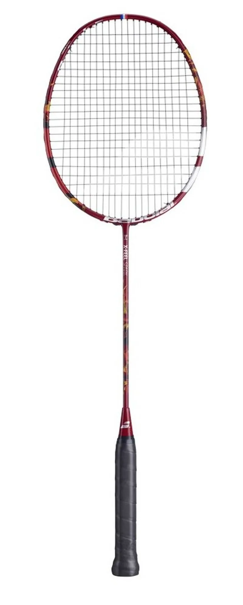 Babolat X-Feel Spark Strung - dark red/silver 