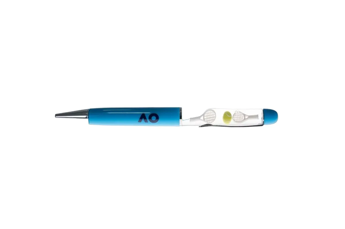 Australian Open Pen Floating Tennis Game - blue Australian Open Pen Floating Tennis Game - blue