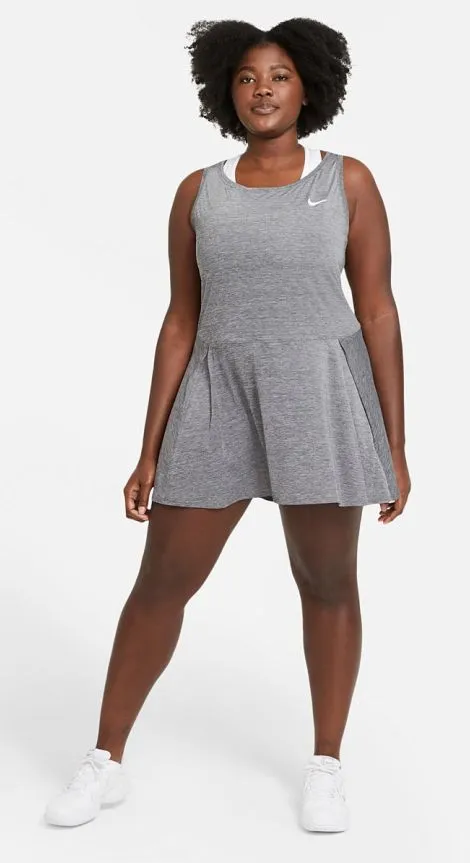 Nike Court Dri-Fit Advantage Dress W - black/black/white