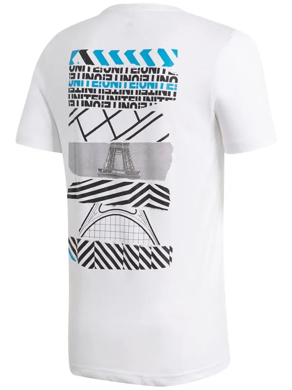 Adidas Paris Graphic Tee M - white