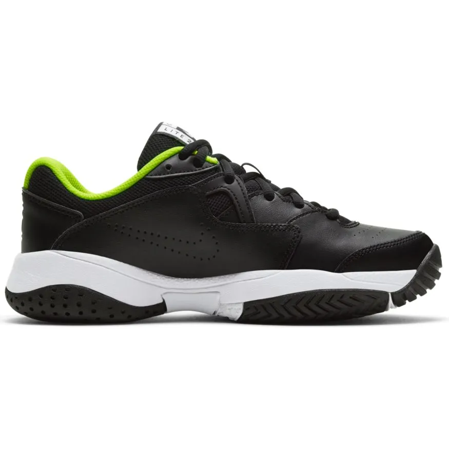 nike-jr-court-lite-2-black-white-volt-5 Nike Jr Court Lite 2 - black/white/volt